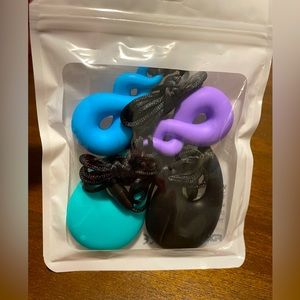 4 Pack of Sensory Chew Necklaces - For Kids or Adults